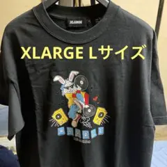 XLARGE ウサギ レコード Tシャツ
