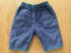 familiar ハーフ　リバーシブルパンツ　90cm