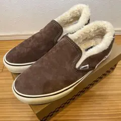 と*も様 Vans スエード ブラウン スリッポン