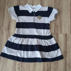 【専用】プティマイン　ポロワンピース・ラガー半袖