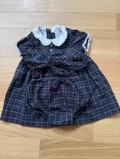 Ralph Lauren チェック柄 ワンピース ズボン付き　70