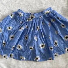 kate spade 花柄スカート 120 水色
