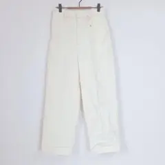 Alma Design ワイドパンツ Mサイズ 白 シンプル 上品 カジュアル