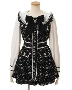 ♡説明欄必読♡ LIZLISA モノグラムリボンツイードセットアップ