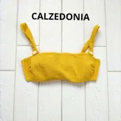 CALZEDONIAイエロー シャーリング ビキニトップのサムネイル