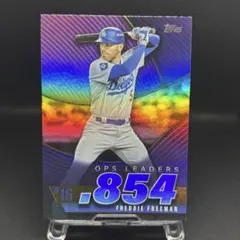 Freddie Freeman 2025 Topps Pink Foil