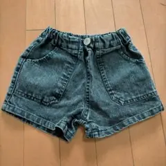 BREEZE ダークデニム ショートパンツ 80