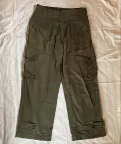 FREAK'S STORE カーゴパンツ オリーブ Mサイズのサムネイル