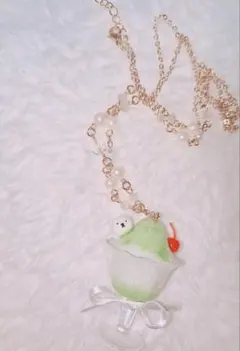 PINKHOUSE ピンクハウス かき氷 くまちゃんネックレスのサムネイル