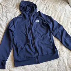 THE NORTH FACE ネイビー フルジップパーカー　150cm