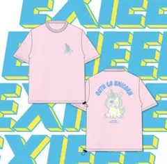 EXIT EXIEE 半袖 Tシャツ ピンク ユニコーン りんたろー 兼近 Mのサムネイル