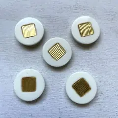 ボタンまとめ売り5個no658