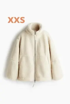 本日限定値下げ中❗️H&M ルーズテディジャケット