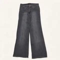 ヴィンテージ フレア ストレッチ デニム ブーツ カジュアル