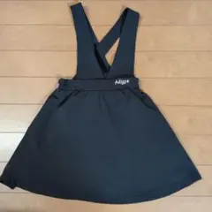 ALGY サロペットスカート ブラック 150