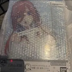 五等分の花嫁 一番くじC賞 バストアップアクリルボード（中野三玖 原作イラスト）
