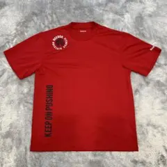 Reebok スポーツウェア Lサイズ レッド 半袖 Tシャツ 運動着のサムネイル