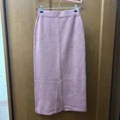 coca ニットタイトスカート　ピンク
