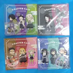 鬼滅の刃★ufotable cafe★ポイント交換 ★コースターファイル★4種類
