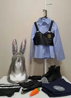 ズートピア　ジュディ　コスプレ　仮装　フルセット　dハロ