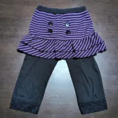 最終お値下げ！フリル付きスカートとレギンスセット 120