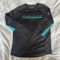 UNDER ARMOUR 長袖シャツ XL 2枚(ブラック/ターコイズ、グレー)