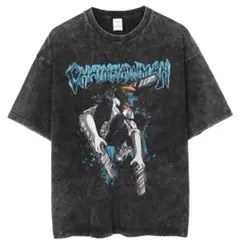 チェンソーマン　デンジ　ヴィンテージ加工 半袖 Tシャツ XS〜XXL