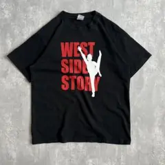 90s　WEST SIDE STORY　ミュージカル　ブラック　S/S TEE