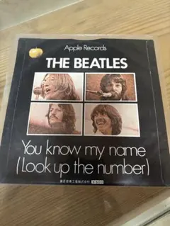 当時物レコード/THE BEATLES レットイットビー/You Know My