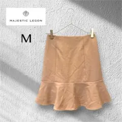 139 MAJESTIC LEGON ぺプラムスカート　くすみピンク　大人可愛いのサムネイル