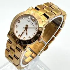 マークバイマークジェイコブス 腕時計 8Pダイヤ 新品電池交換済 ゴールド