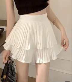【新品、未使用】　プリーツスカート Sサイズ　韓国コーデ