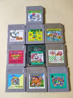 ゲームボーイ　ソフト　10本セット　マリオ他　まとめ売り　バラ売り不可