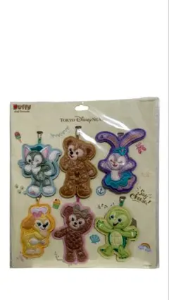 【新品未開封品】ダッフィーフレンズ ワッペンバッジセット