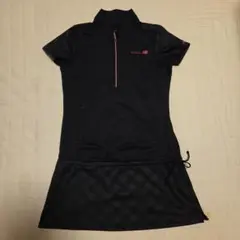 ニューバランス テニスウェアワンピース ブラックL