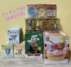 【新品】トムとジェリー フィギュア5セット(おまけ付き)