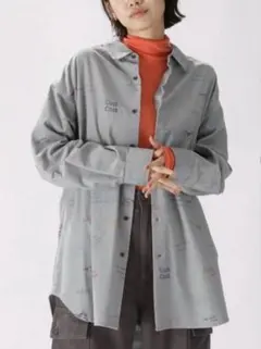 ニコアンド　ビッグシャツ