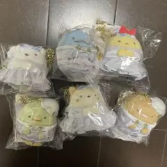 メゾンドフルール　すみっコぐらし　バッグチャーム 6体セット　①