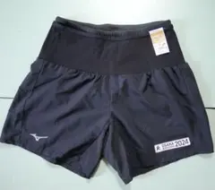 Mizuno マルチポケットパンツMサイズ 黒 大阪マラソン 2024 限定