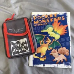 【当時物】 ポケモン カラナビ付きポーチ ノート