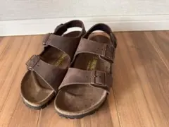 BIRKENSTOCK ミラノ レザー ブラウン 36のサムネイル
