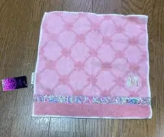 アフタヌーンティー　タオルハンカチ　イニシャルミニタオルＭ