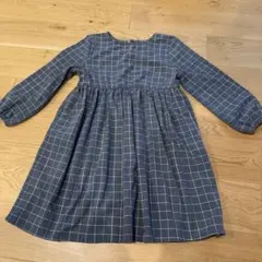 pairmanon チェック柄 ワンピース 130