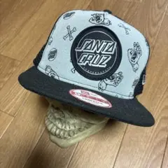 新品 SANTA CRUZ×NEW ERA スナップバックキャップ グレーのサムネイル