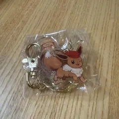 ポケモンカフェ　アクリルキーホルダー　ポケモンスイーツ　イーブイ