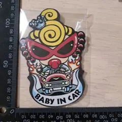[匿名発送] ヒスミニ　baby in car ステッカー　磁石