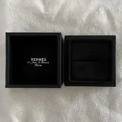HERMES エルメス 指輪用ジュエリーケース　空箱　黒　ブラック