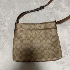 COACH モノグラム柄ショルダーバッグ