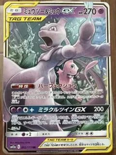 ミュウツー&ミュウGX RR ロケット団のミュウツーex RR