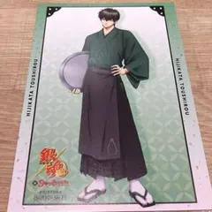 銀魂 スイーツパラダイス スイパラ 特典 ポストカード 缶バッジ 土方十四郎